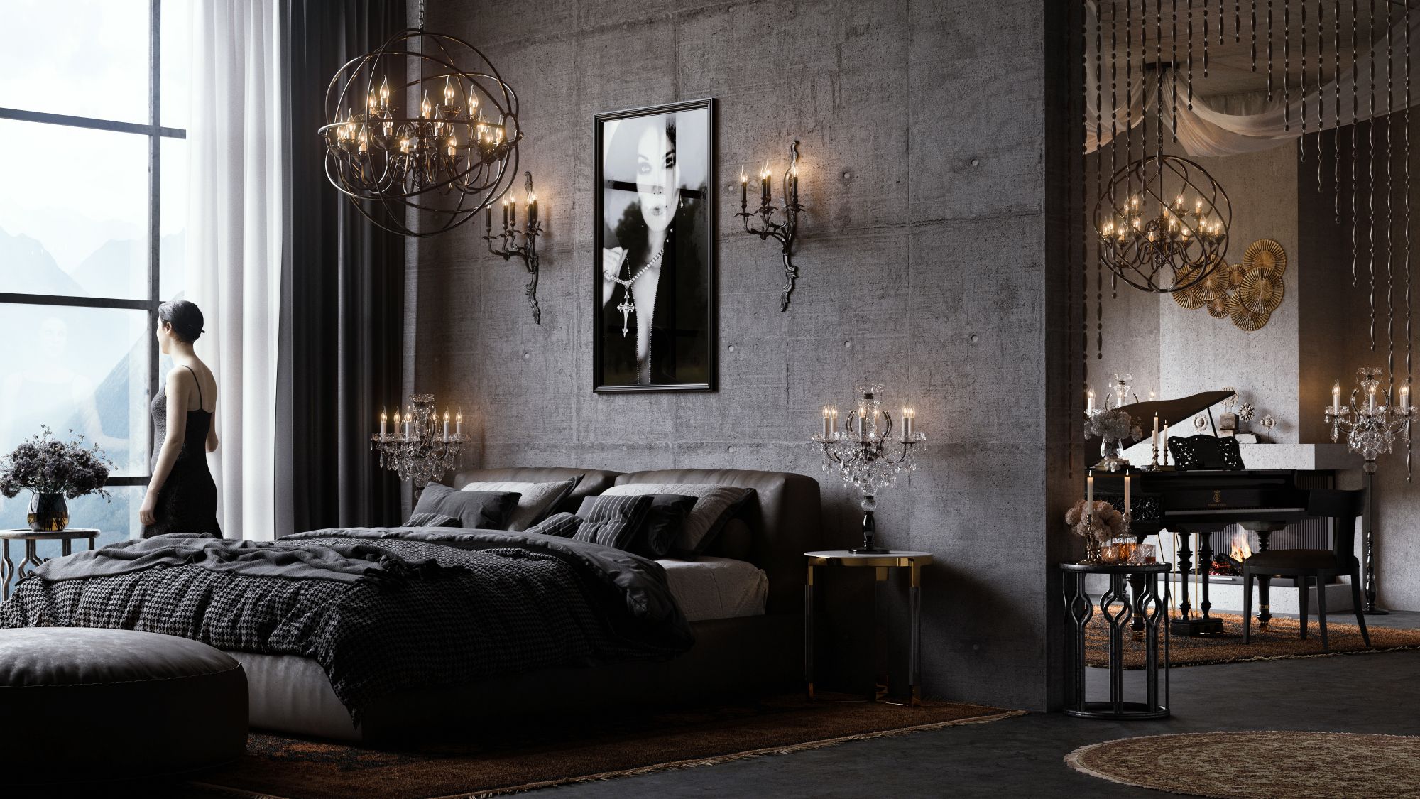 37 Gothic Modern Interior Design HD Pictures