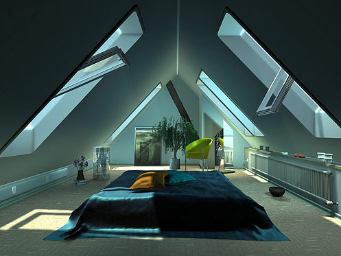 Loft Design Ideas on Padstyle   Interior Design Blog   Modern Furniture   Home Decor