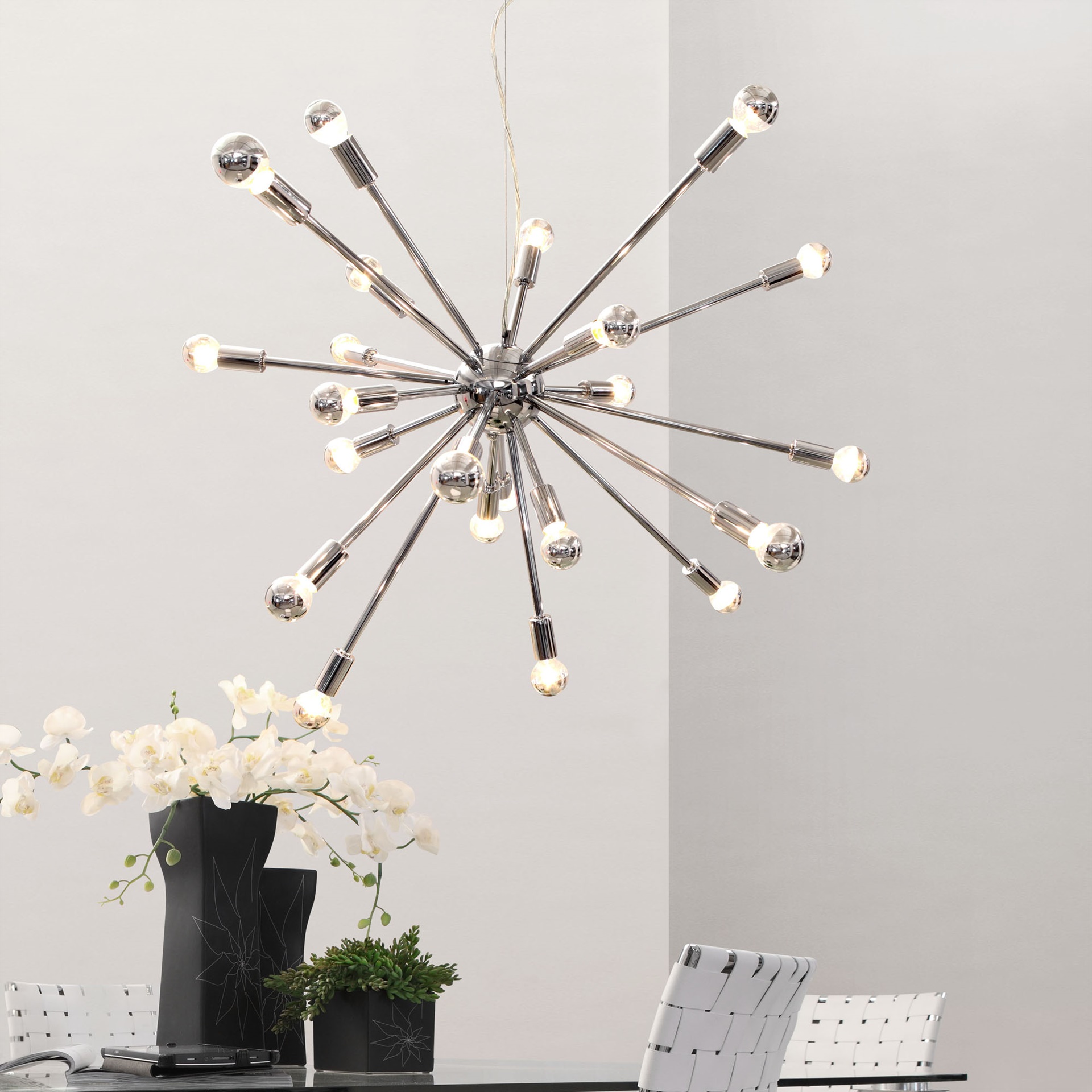 Sculptional design, Physics Sputnik Ceiling Lamp | padstyle.com