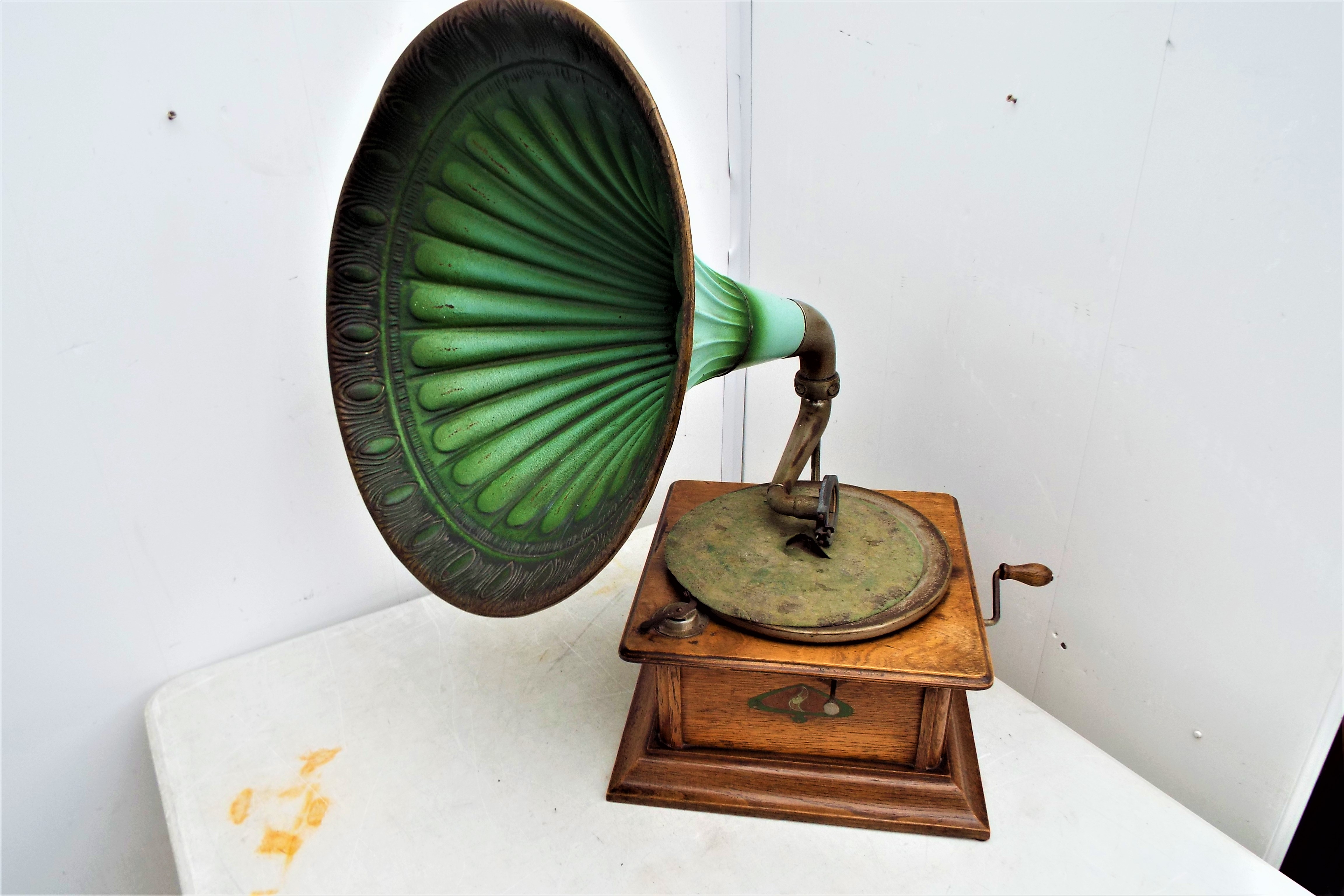 Image result for old record player with horn