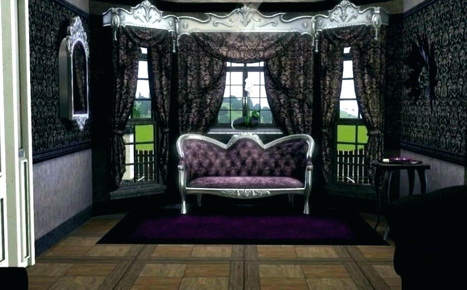 Image result for modern gothic curtains