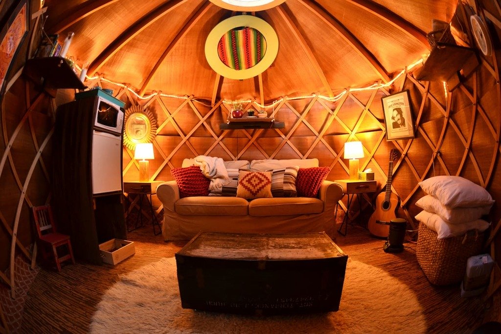 Image result for yurt airbnb rentals
