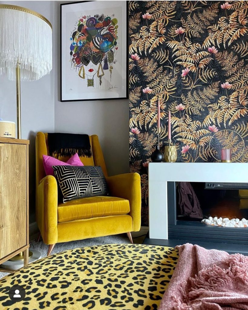 design trend 2021 bold wallpaper accent walls padstyle.com