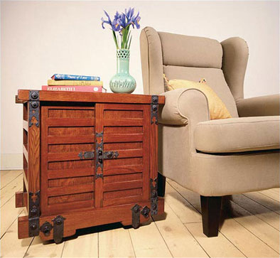 Wheel Tansu Mobile Chest